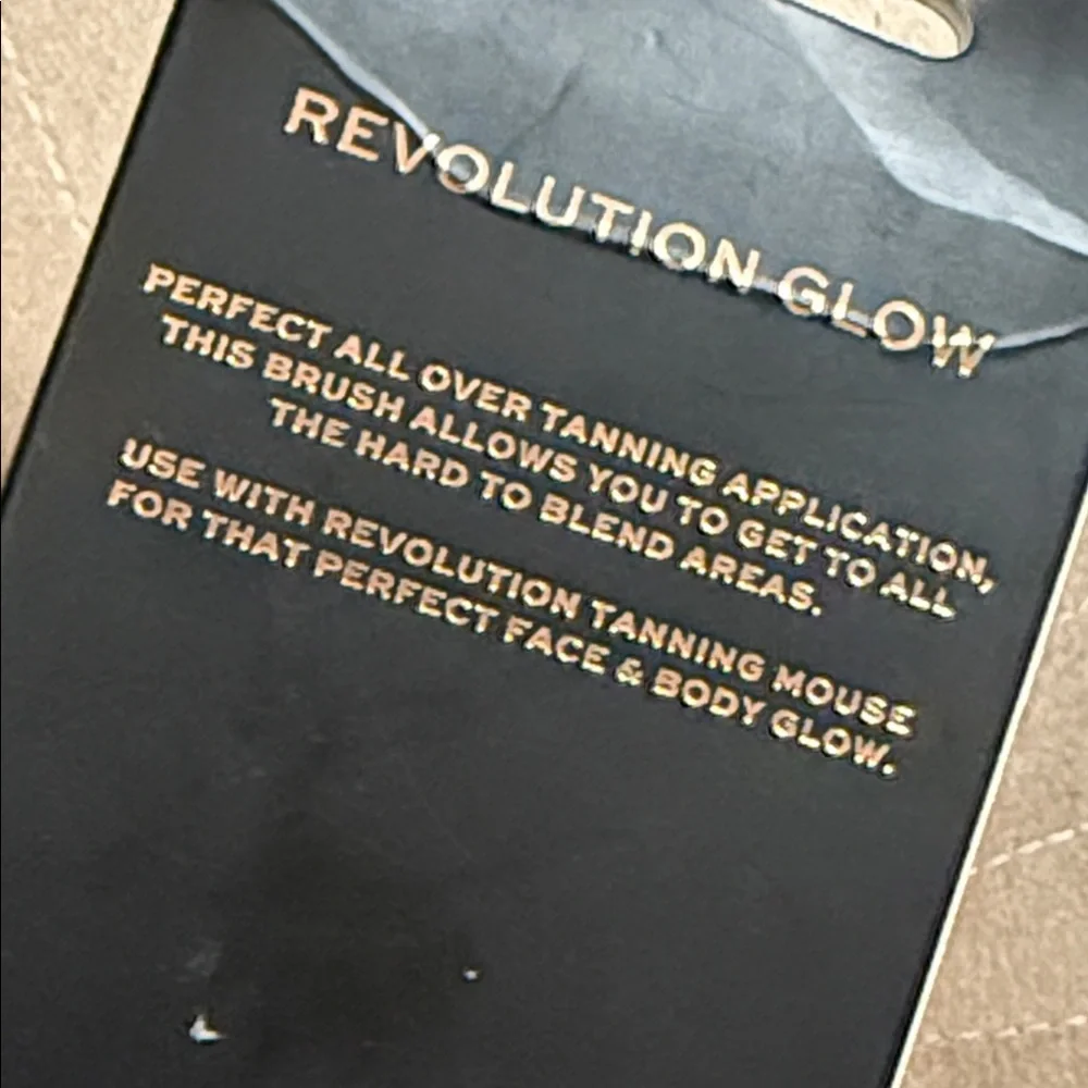 Revolution Glow Tanning Brush Brand New w/Box